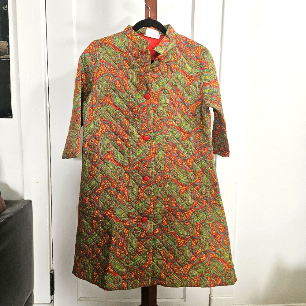 Vintage quilted coat